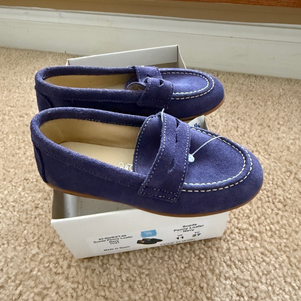 New Elephantito Kids Loafers Suede